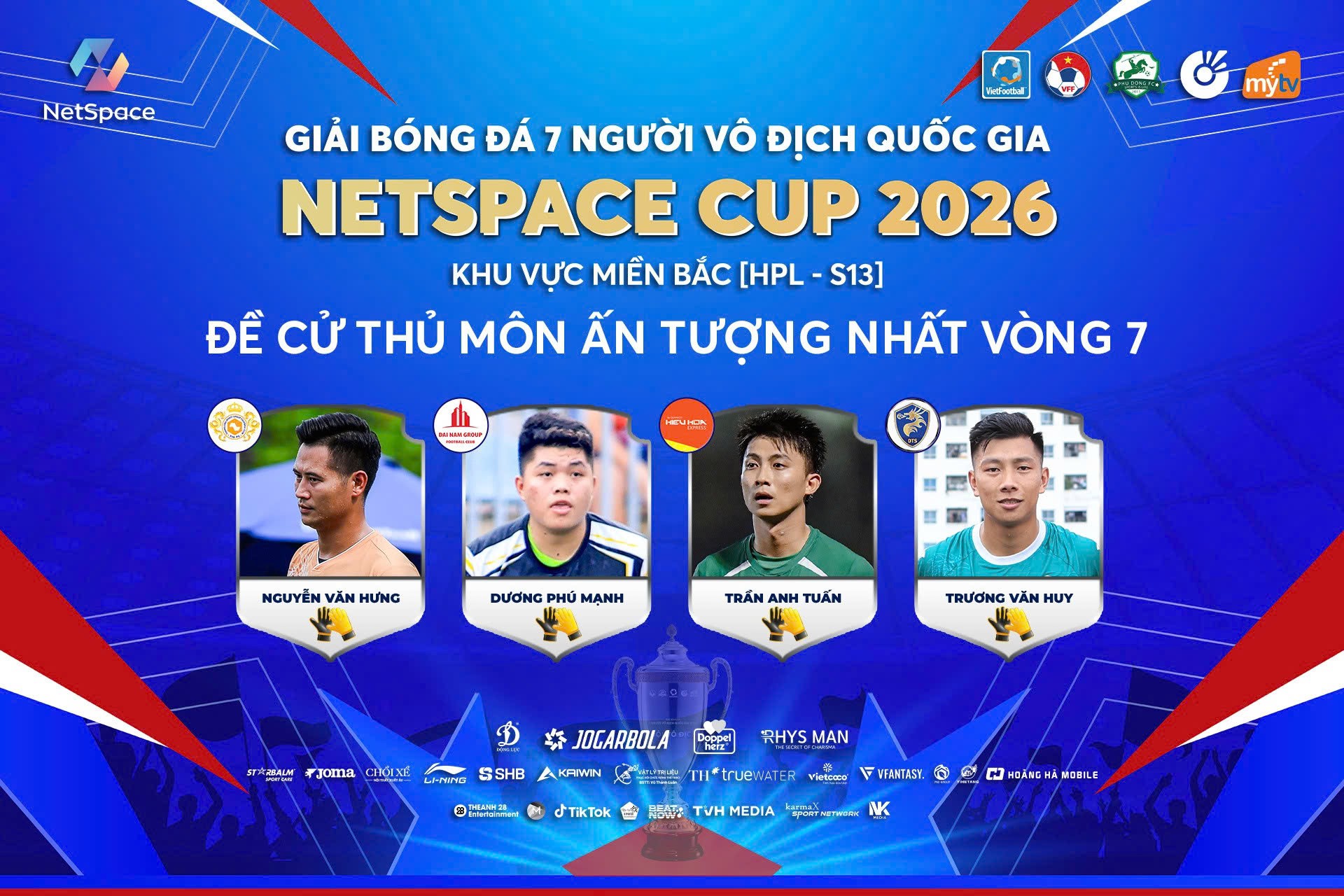 Bình chọn thủ môn ấn tượng vòng 7 HPL-S13